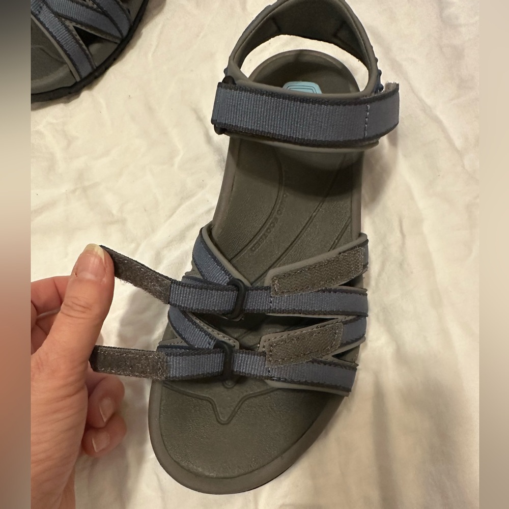 Teva Tirra sandals Bering blue hiking shoes women 7 outdoor Velcro strap navy - Picture 13 of 16